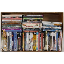 FLAT OF ASSORTED DVD'S