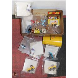 FLAT WITH MOSTLY MCDONALDS COLLECTIBLES