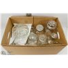 Image 1 : 2) 7 LID & CONTAINERS, 9 ASSORTED SIZES SERVING
