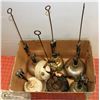 Image 1 : LOT OF 7 VINTAGE COLEMAN GAS LANTERNS.
