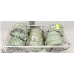 FLAT OF 5 SLIP ON STEEL TOES.