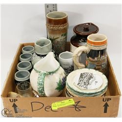 FLAT OF ASSORTED COLLECTIBLES INCL ORIGINAL KING