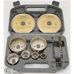 DIAMOND TIP HOLE SAW SET