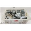 Image 1 : BOX OF LIGHT BOXES & SWITCH BOXES.