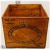 Image 1 : VINTAGE WOODEN BUTTER BOX.