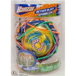 NEW BANZAI GEYSER BLAST SPRINKLER.