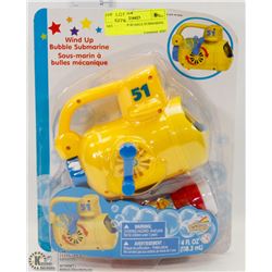 NEW WIND UP BUBBLE SUBMARINE.