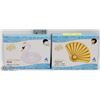Image 1 : NEW GOLDEN SHELL KICKBOARD & WINE SWAN RING