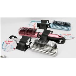 LOT OF 3 NEW HAIR BRUSHES