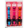 Image 1 : LOT OF 3 NEW ADJUSTABLE DOG COLLARS