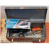 Image 1 : TOOL BOX W/ CONTENTS INCL VACUUM STAPLER, AIR
