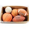 Image 1 : BIN OF ASST BALLS (BASKETBALLS, FOOTBALLS)