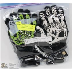 6PK YOUTH HALLOWEEN GLOVES