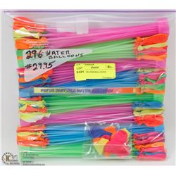 296PK OF WATER BALLOONS