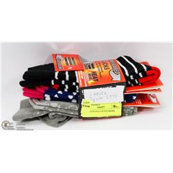 2PK LADIES HEAT WAVE SOCKS