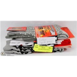 2PK LADIES HEAT WAVE SOCKS