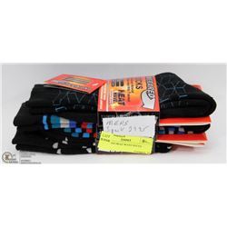 2PK MENS HEAT WAVE SOCKS