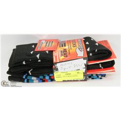 2PK MENS HEAT WAVE SOCKS