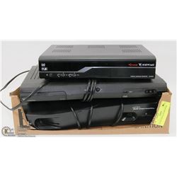 LOT OF 3 SATELLITE RECEIVERS