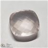 Image 1 : 52) GENUINE ROSE QUARTZ, SQUARE MIXED