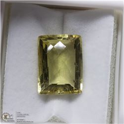 5) GENUINE LEMON QUARTZ, 16X12MM LARGE STONE,