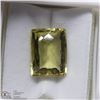Image 1 : 5) GENUINE LEMON QUARTZ, 16X12MM LARGE STONE,