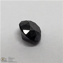 8) GENUINE BLACK DIAMOND, APPROX 0.50 CTS ROUND