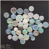 Image 1 : 16) GENUINE AUSTRALIAN OPALS, 2.5-5MM ROUND