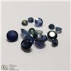 Image 1 : 73) GENUINE BLUE SAPPHIRES, 2-4MM ROUNDS, APPROX