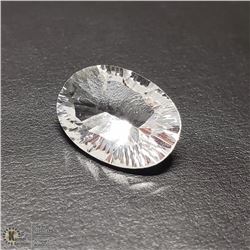 67) TOPAZ, OPTIC CUT, OVAL, APPROX 4.50 CTS