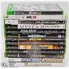 Image 1 : LOT OF ASSORTED XBOX, XBOX360 & WII GAMES