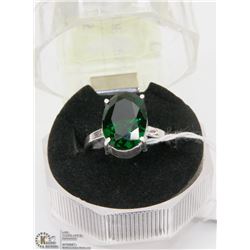 #80-CHROME DIOPSIDE GEMSTONE RING