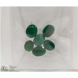 #139- NATURAL GREEN EMERALD GEMSTONE 38.5CT