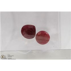 #132-NATURAL RED RUBY GEMSTONE  25CT