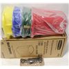 Image 1 : CASE OF 4 NEW 5-QT RUBBERMAID SANITIZING PAILS