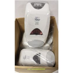 LOT OF 5 NEW QFS WOOD-WYANT SOAP DISPENSERS