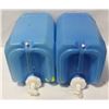 Image 1 : 2 BLUE WATER JUGS