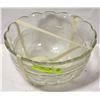 Image 1 : SET OF 3 GLASS PUNCH BOWLS