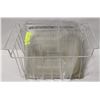 Image 1 : BASKET OF MISC LIDS FOR INSERTS