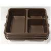 Image 1 : CAMBRO MEAL DELIVERY TRAYS WITH LIDS - LOT OF 3