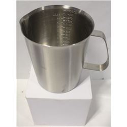 NEW 1500ML STAINLESS GRADUATED MEASURE