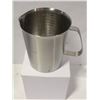 Image 1 : 1500ML STAINLESS STEEL GRADUATED MEASURE