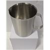 Image 1 : NEW 1000ML STAINLESS STEEL GRADUATED MEASURE