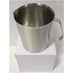 NEW 1000ML STAINLESS STEEL GRADUATED MEASURE