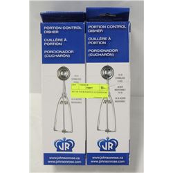 SET OF FOUR PORTION SCOOPS NEW