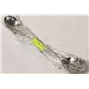 Image 1 : 15" STAINLESS STEEL SPOONS - LOT OF 8