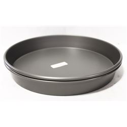 NEW ROUND DEEP DISH PANS - LOT OF 2