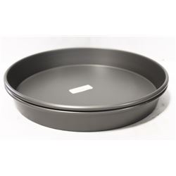 NEW ROUND DEEP DISH PANS - LOT OF 2