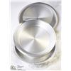 Image 1 : 7" ALUMINUM PIE PLATES - ONE BOX OF 12 PLATES