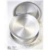 Image 1 : 7" ALUMINUM PIE PLATES - ONE BOX OF 12 PLATES